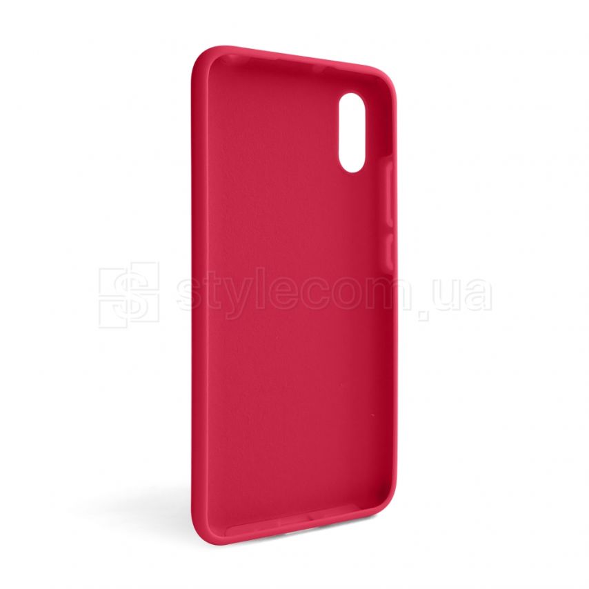 Чехол Full Silicone Case для Xiaomi Redmi 9A rose red (42) (без логотипа)