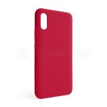 Чехол Full Silicone Case для Xiaomi Redmi 9A rose red (42) (без логотипа) - купить за 286.30 грн в Киеве, Украине