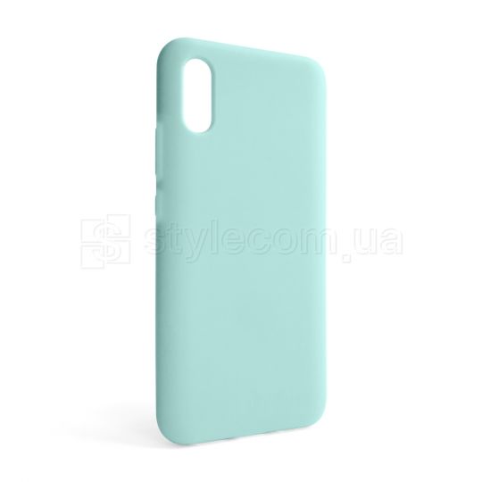 Чехол Full Silicone Case для Xiaomi Redmi 9A turquoise (17) (без логотипа)