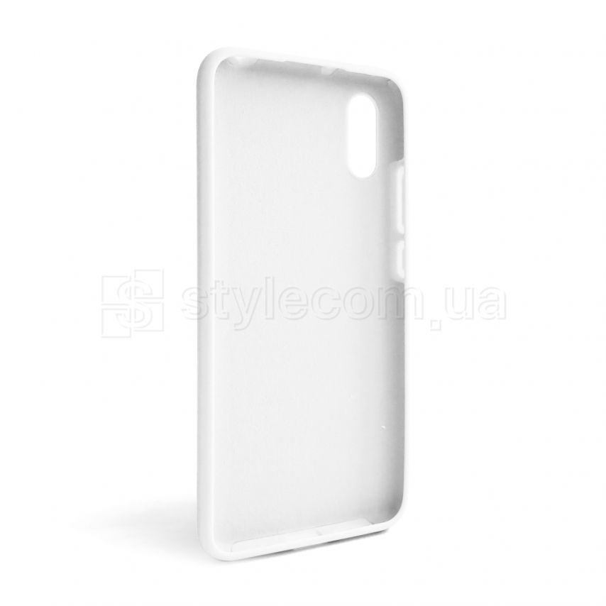 Чехол Full Silicone Case для Xiaomi Redmi 9A white (09) (без логотипа)