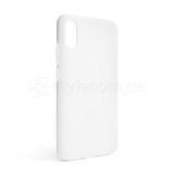 Чохол Full Silicone Case для Xiaomi Redmi 9A white (09) (без логотипу)