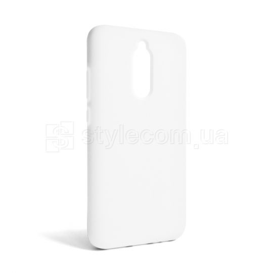 Чехол Full Silicone Case для Xiaomi Redmi 8 white (09) (без логотипа)