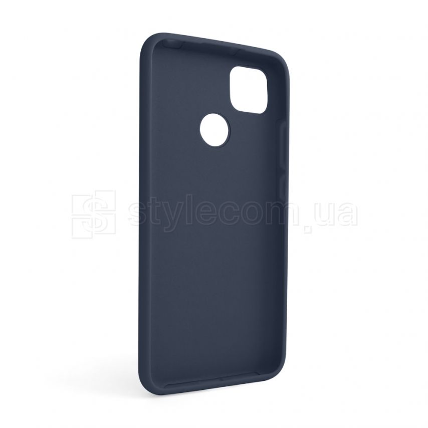 Чехол Full Silicone Case для Xiaomi Redmi 9C, Redmi 10A dark blue (08) (без логотипа)