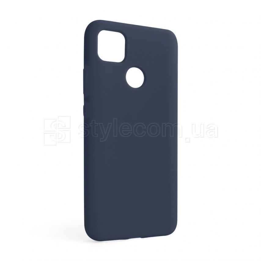 Чохол Full Silicone Case для Xiaomi Redmi 9C, Redmi 10A dark blue (08) (без логотипу)