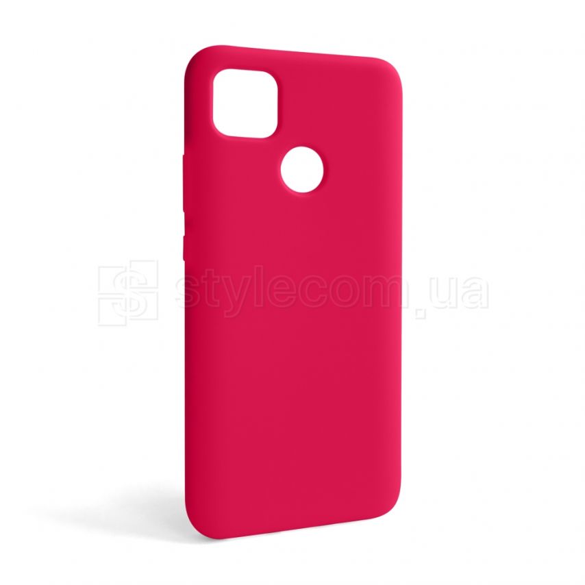 Чохол Full Silicone Case для Xiaomi Redmi 9C, Redmi 10A fluorescent rose (37) (без логотипу)