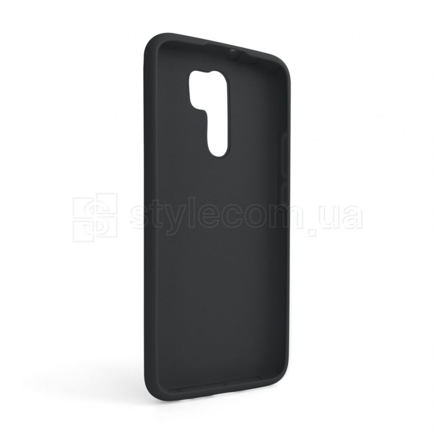 Чехол Full Silicone Case для Xiaomi Redmi 9 black (18) (без логотипа)