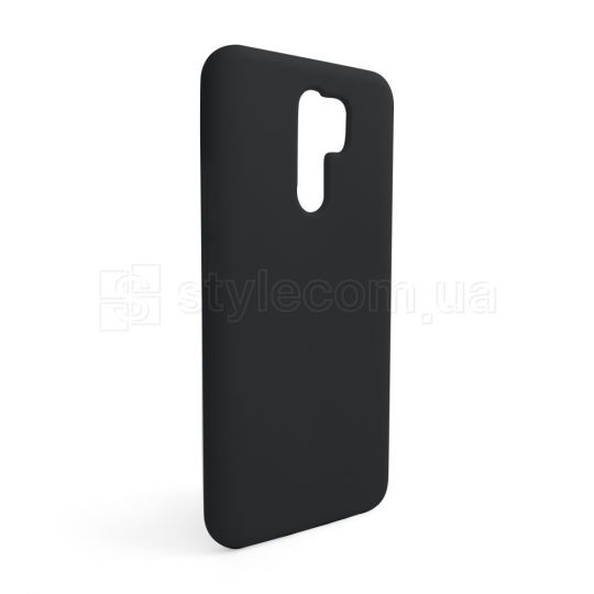 Чехол Full Silicone Case для Xiaomi Redmi 9 black (18) (без логотипа)