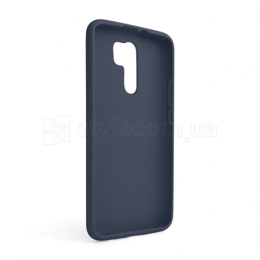 Чохол Full Silicone Case для Xiaomi Redmi 9 dark blue (08) (без логотипу)