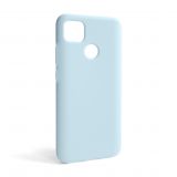 Чехол Full Silicone Case для Xiaomi Redmi 9C light blue (05) (без логотипа)