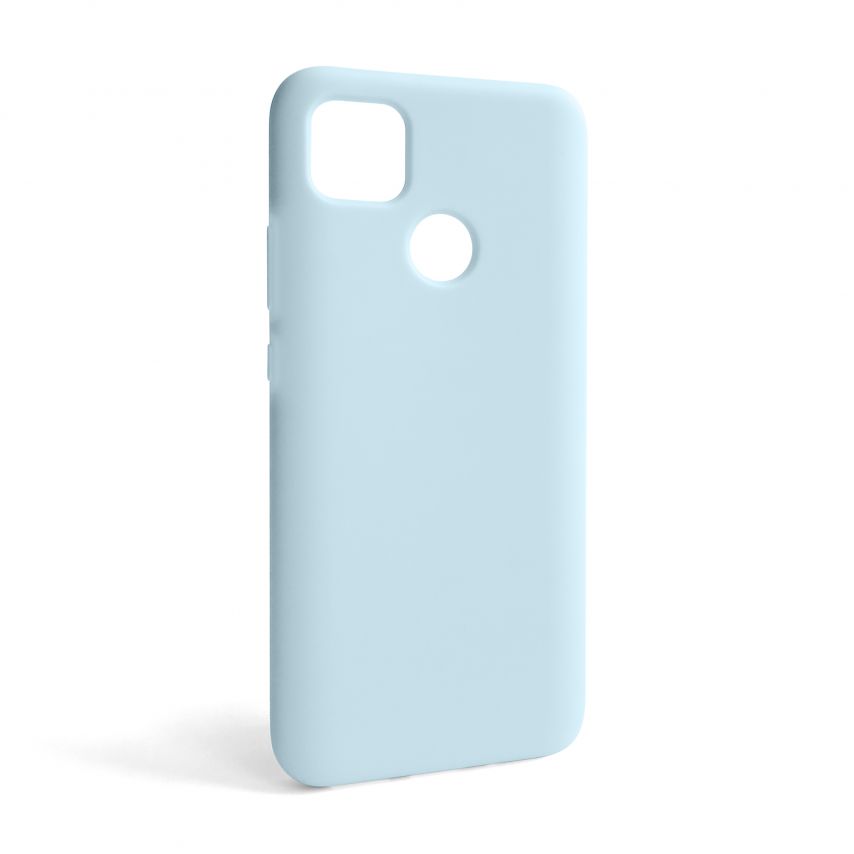 Чехол Full Silicone Case для Xiaomi Redmi 9C light blue (05) (без логотипа)