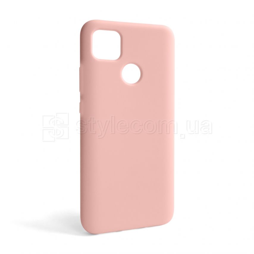 Чохол Full Silicone Case для Xiaomi Redmi 9C, Redmi 10A light pink (12) (без логотипу)