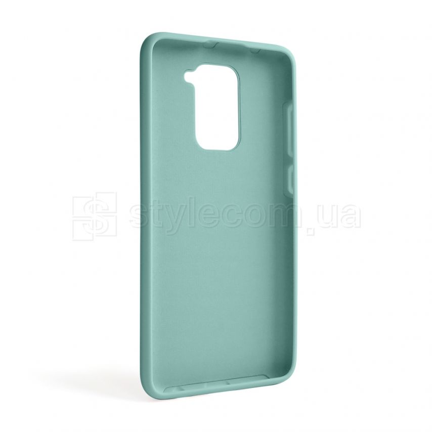 Чехол Full Silicone Case для Xiaomi Redmi Note 9 turquoise (17) (без логотипа)