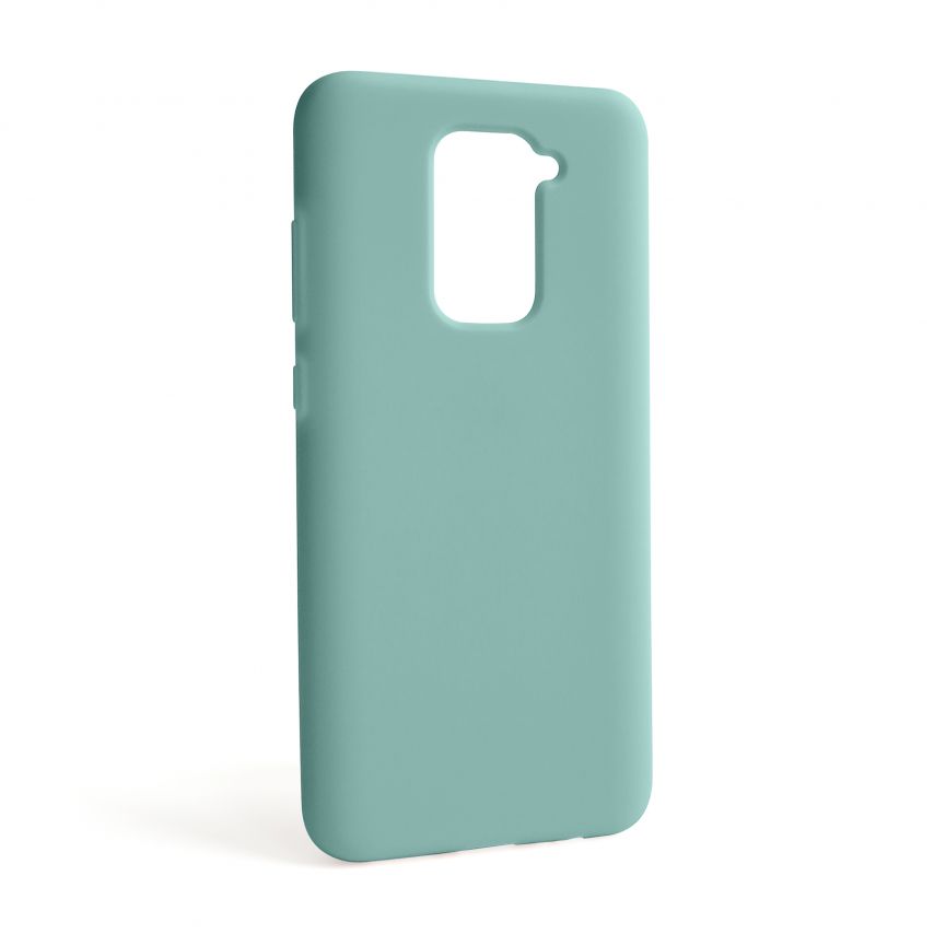 Чехол Full Silicone Case для Xiaomi Redmi Note 9 turquoise (17) (без логотипа)