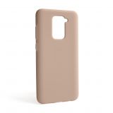 Чохол Full Silicone Case для Xiaomi Redmi Note 9 nude (19) (без логотипу)