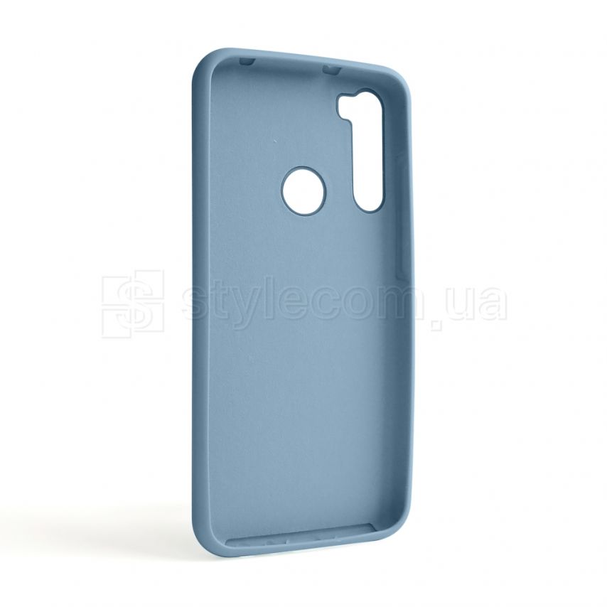 Чехол Full Silicone Case для Xiaomi Redmi Note 8T light blue (05) (без логотипа)
