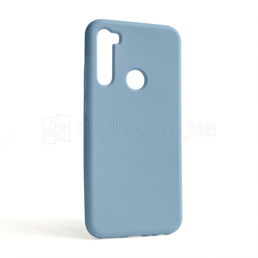 Чехол Full Silicone Case для Xiaomi Redmi Note 8T light blue (05) (без логотипа)
