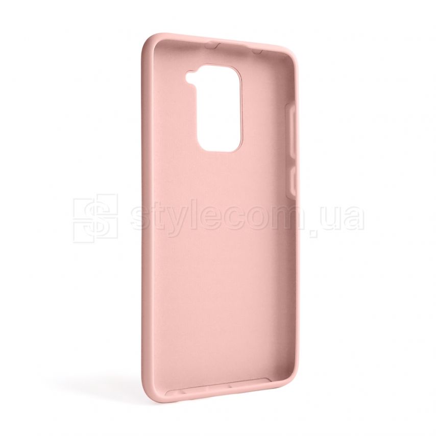 Чохол Full Silicone Case для Xiaomi Redmi Note 9 light pink (12) (без логотипу)