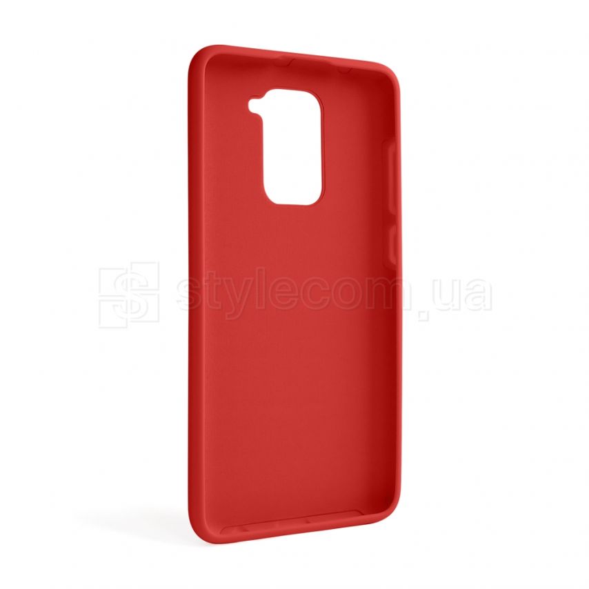 Чехол Full Silicone Case для Xiaomi Redmi Note 9 red (14) (без логотипа)
