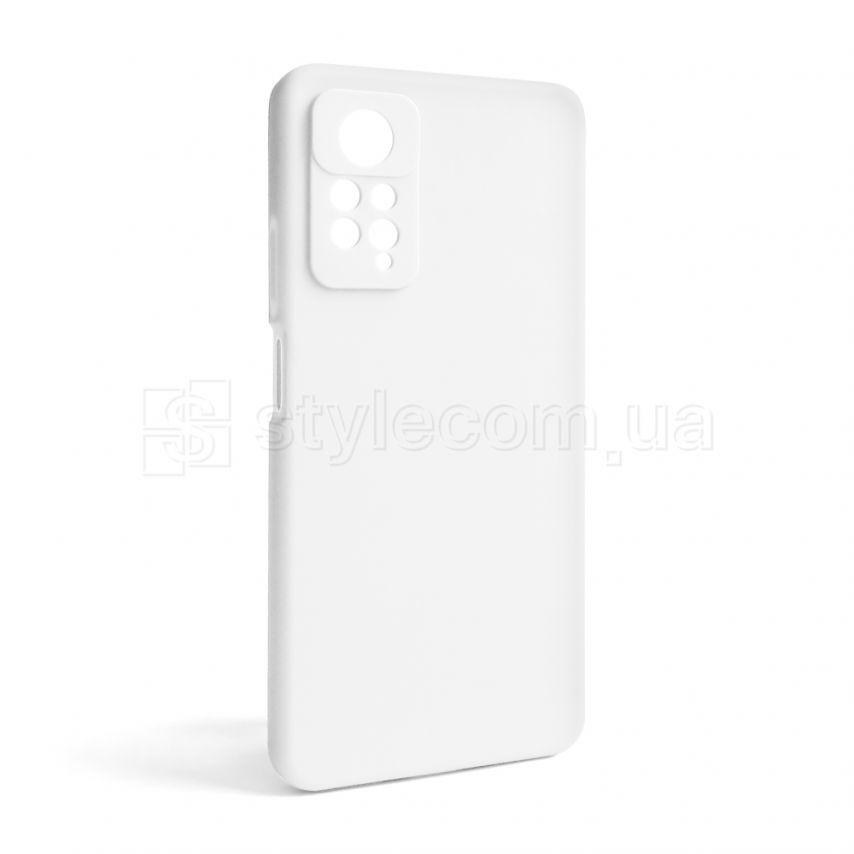 Чехол Full Silicone Case для Xiaomi Redmi Note 11 Pro white (09) (без логотипа)