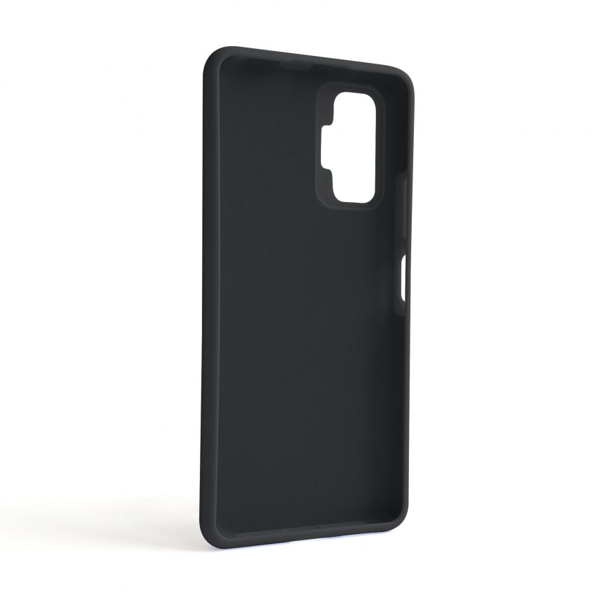 Чехол Full Silicone Case для Xiaomi Redmi Note 10 Pro 4G black (18) (без логотипа)