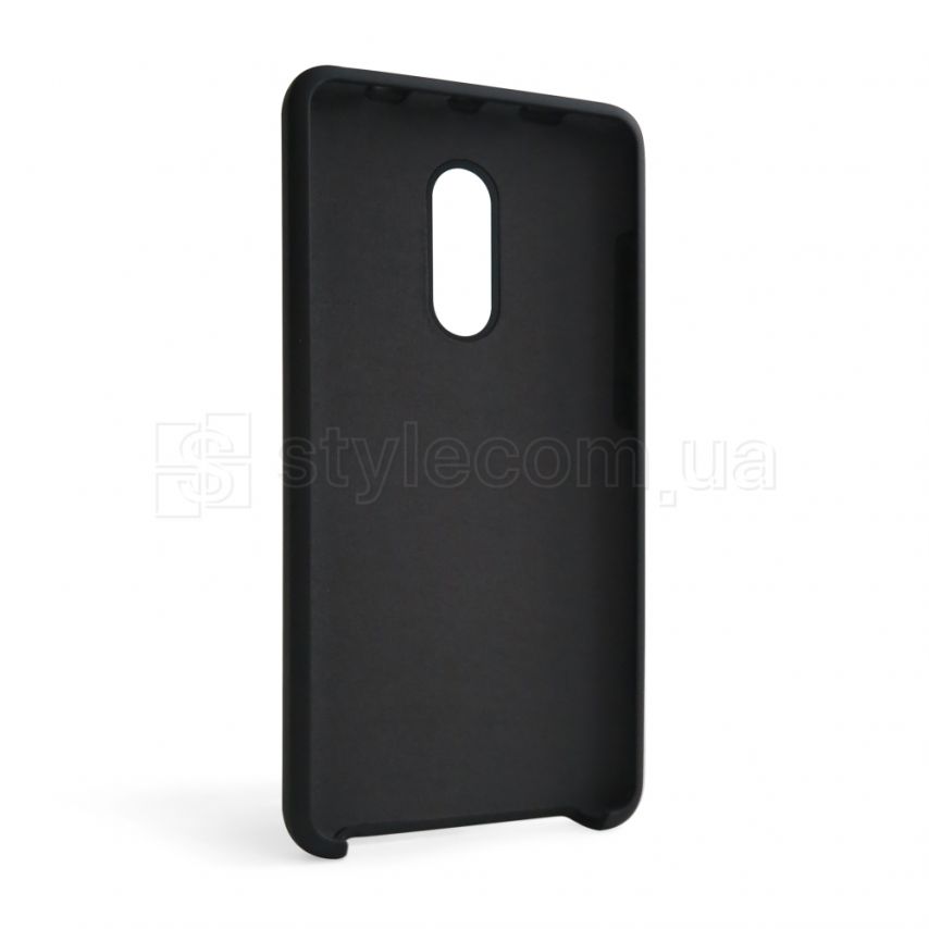 Чехол Full Silicone Case для Xiaomi Redmi Note 4X black (18) (без логотипа)