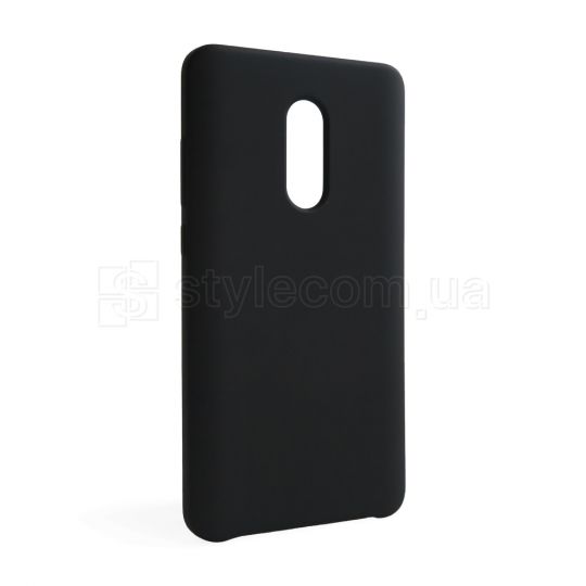 Чехол Full Silicone Case для Xiaomi Redmi Note 4X black (18) (без логотипа)