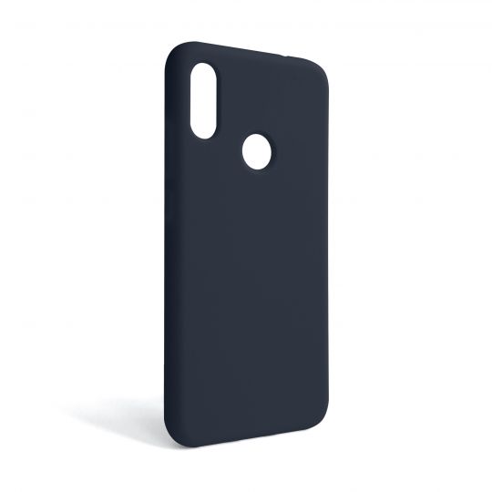 Чехол Full Silicone Case для Xiaomi Redmi Note 7 dark blue (08) (без логотипа)