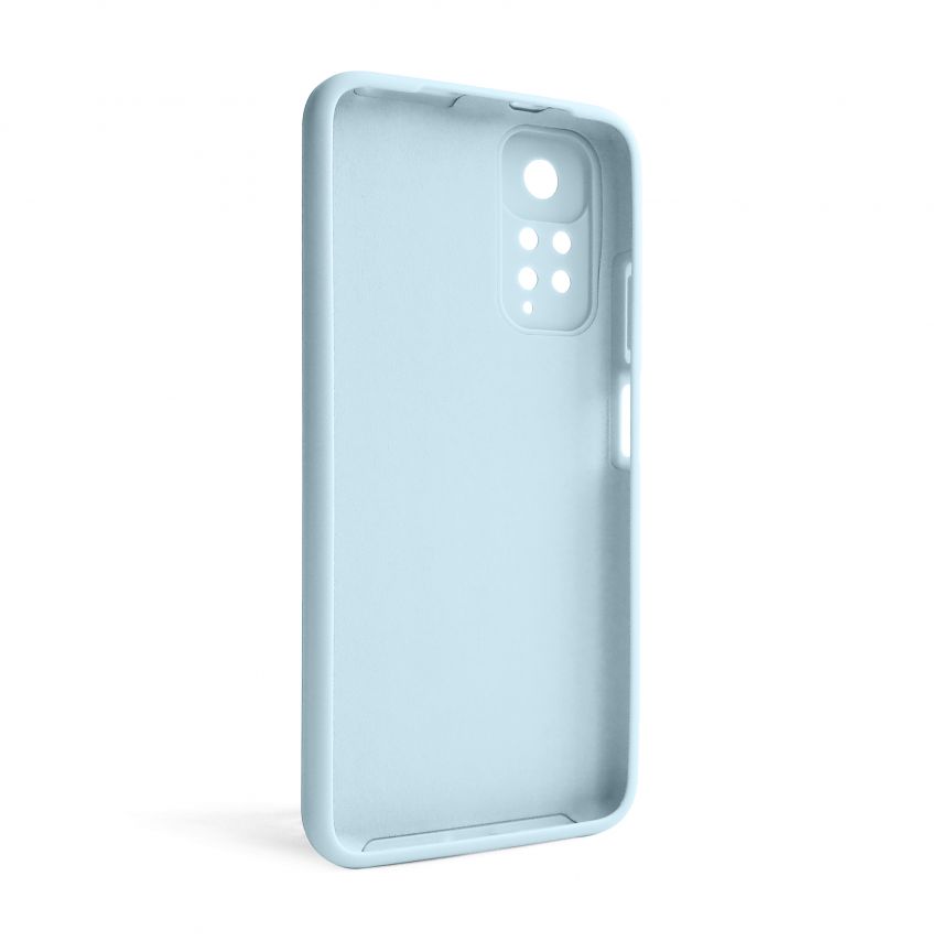 Чохол Full Silicone Case для Xiaomi Redmi Note 11 4G, Redmi Note 11S light blue (05) (без логотипу)