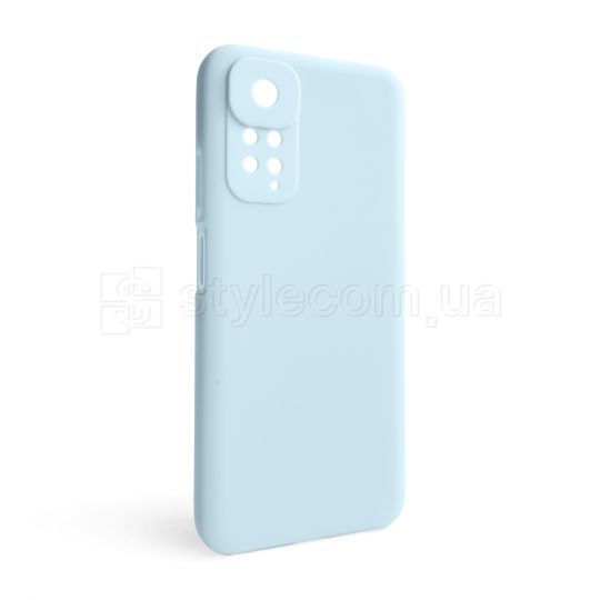 Чехол Full Silicone Case для Xiaomi Redmi Note 11 4G, Redmi Note 11S light blue (05) (без логотипа)