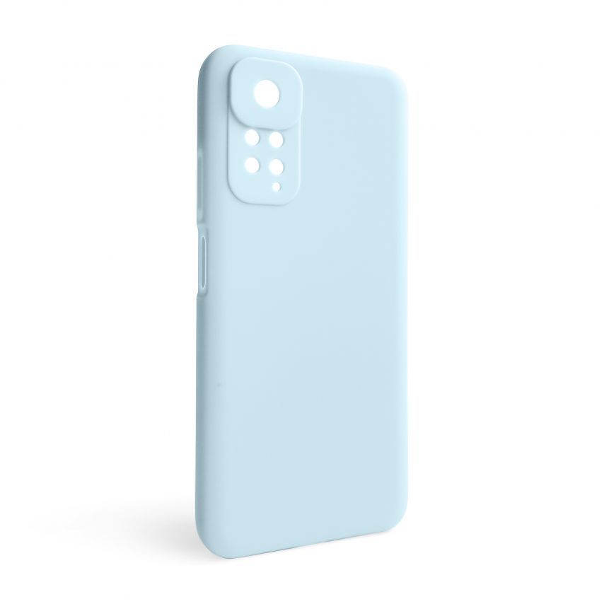Чохол Full Silicone Case для Xiaomi Redmi Note 11 4G, Redmi Note 11S light blue (05) (без логотипу)