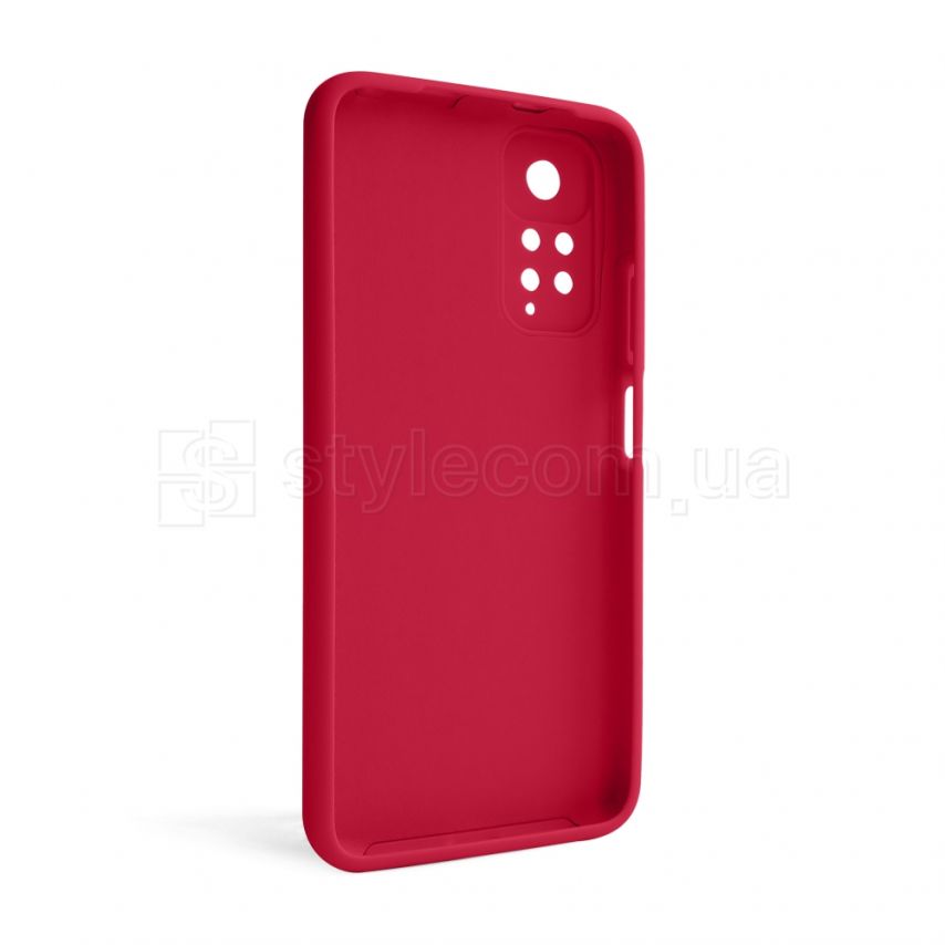 Чехол Full Silicone Case для Xiaomi Redmi Note 11 4G, Redmi Note 11S rose red (42) (без логотипа)
