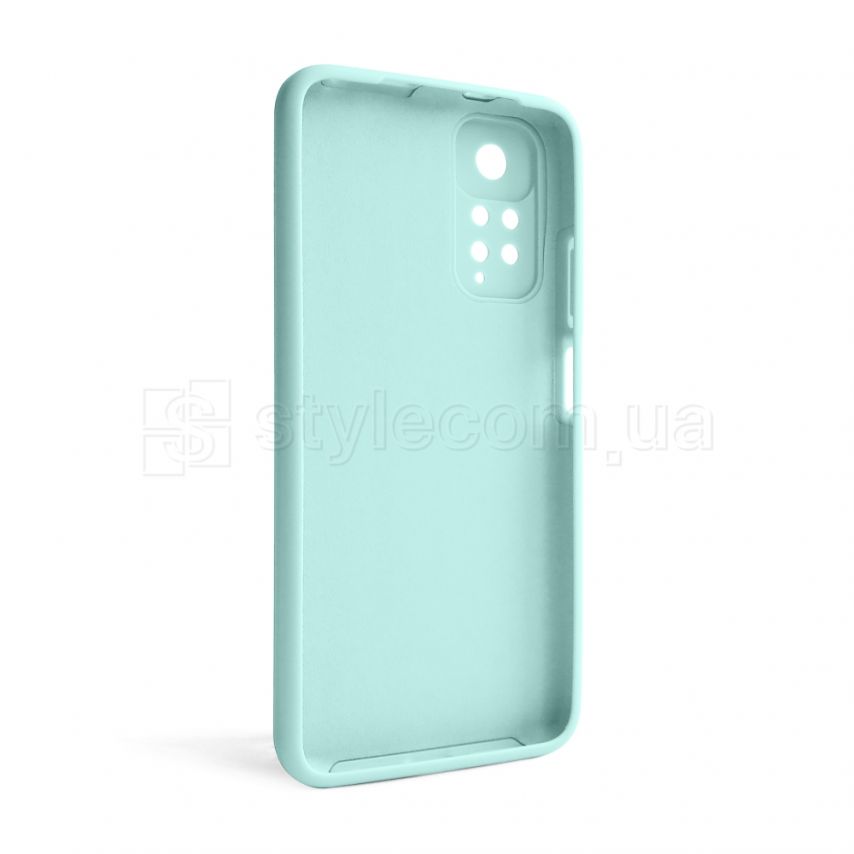 Чехол Full Silicone Case для Xiaomi Redmi Note 11 4G, Redmi Note 11S turquoise (17) (без логотипа)