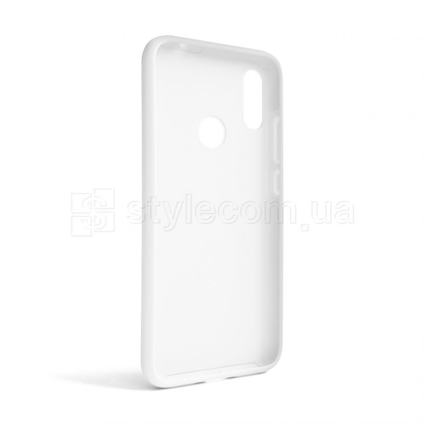 Чехол Full Silicone Case для Xiaomi Redmi Note 7 white (09) (без логотипа)