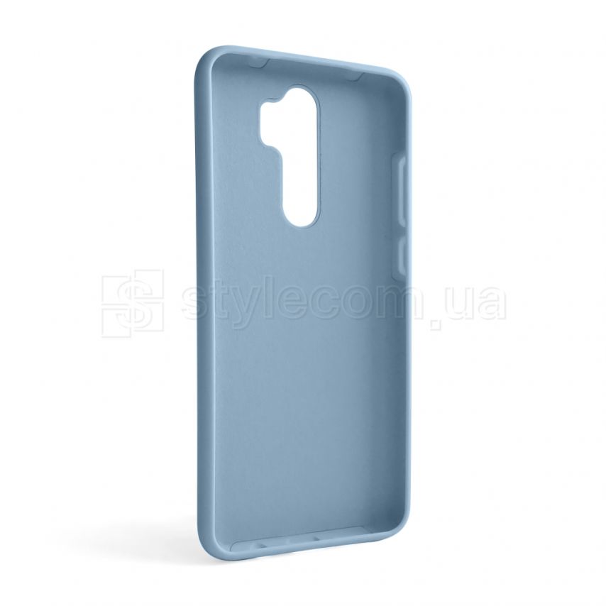 Чехол Full Silicone Case для Xiaomi Redmi Note 8 Pro light blue (05) (без логотипа)