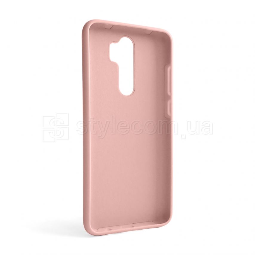 Чохол Full Silicone Case для Xiaomi Redmi Note 8 Pro light pink (12) (без логотипу)
