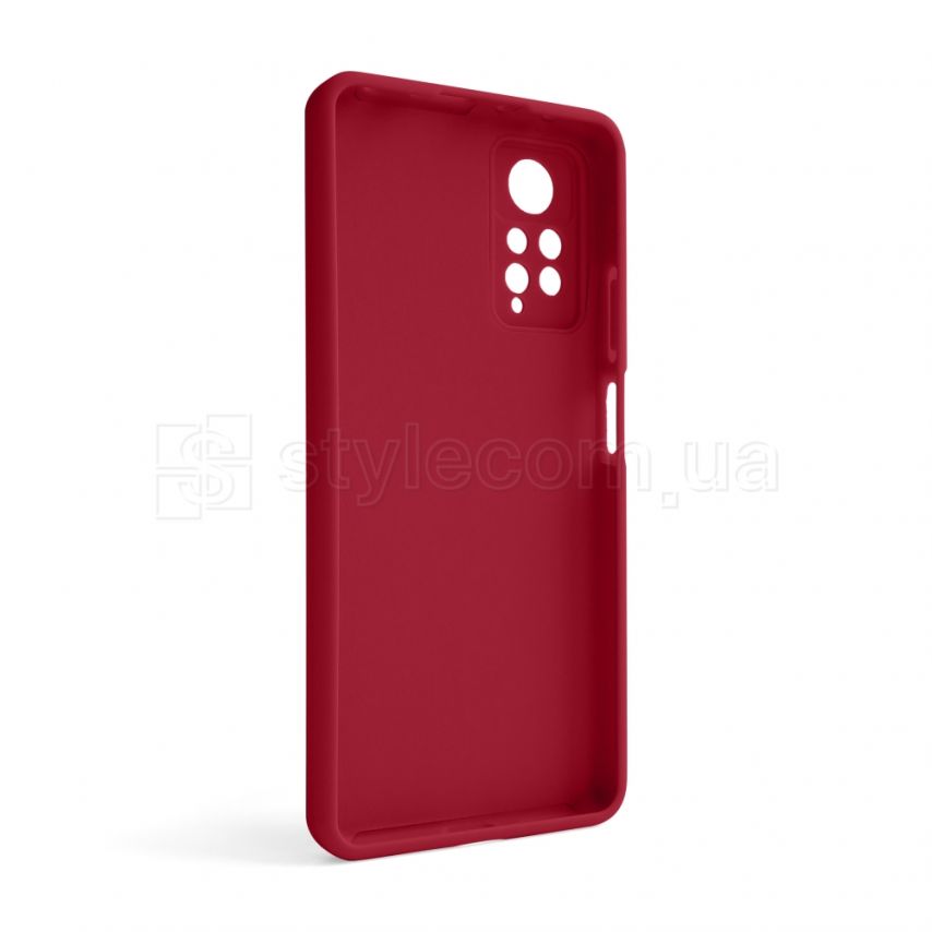 Чехол Full Silicone Case для Xiaomi Redmi Note 11 Pro floorescent rose (37) (без логотипа)