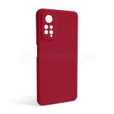 Чехол Full Silicone Case для Xiaomi Redmi Note 11 Pro floorescent rose (37) (без логотипа)