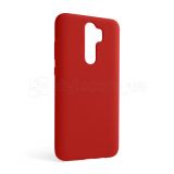 Чохол Full Silicone Case для Xiaomi Redmi Note 8 Pro red (14) (без логотипу)