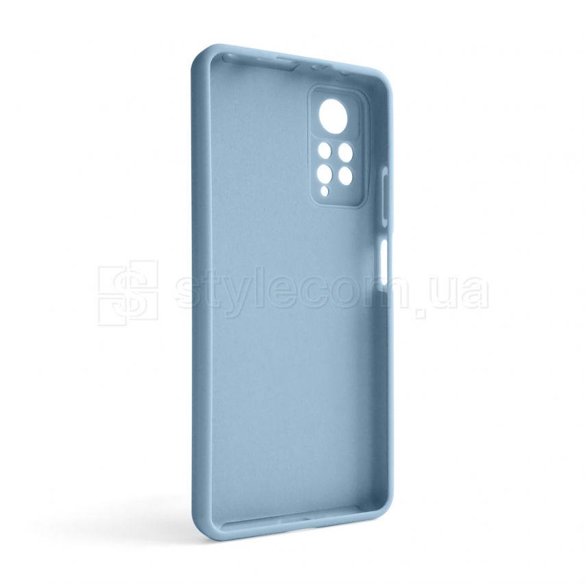 Чехол Full Silicone Case для Xiaomi Redmi Note 11 Pro light blue (05) (без логотипа)