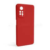 Чехол Full Silicone Case для Xiaomi Redmi Note 11 Pro red (14) (без логотипа)