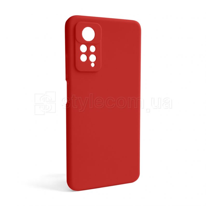 Чехол Full Silicone Case для Xiaomi Redmi Note 11 Pro red (14) (без логотипа)