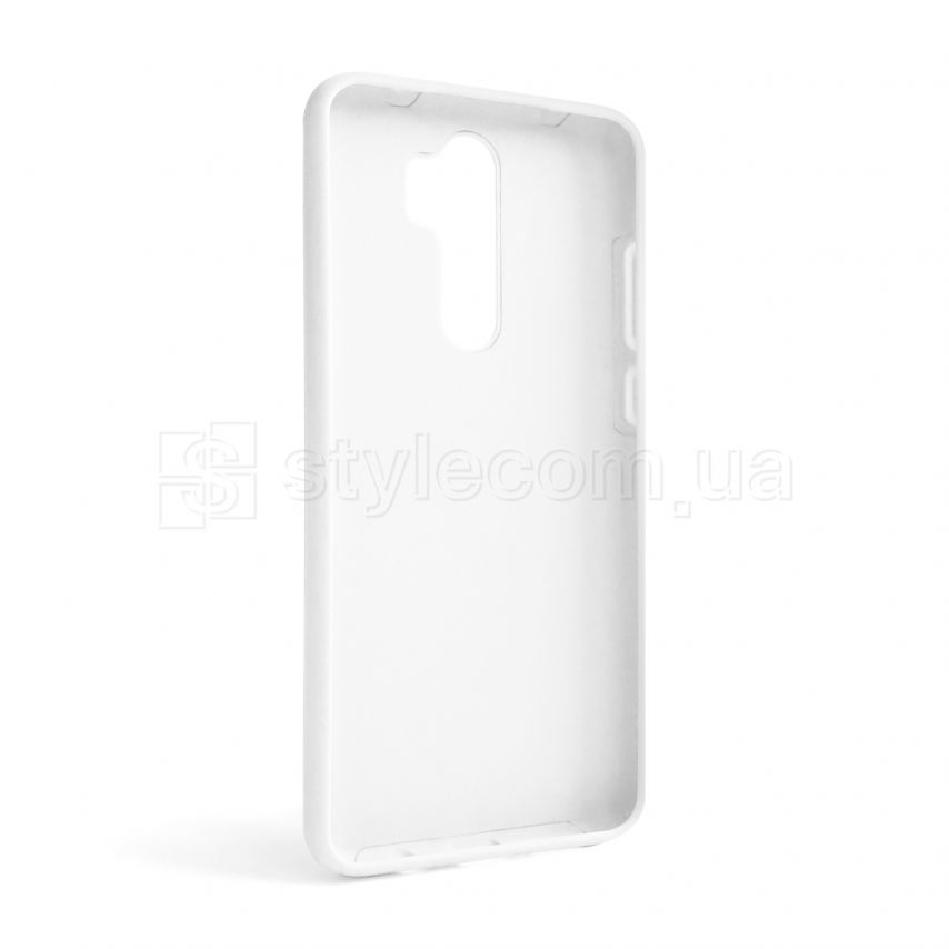 Чехол Full Silicone Case для Xiaomi Redmi Note 8 Pro white (09) (без логотипа)