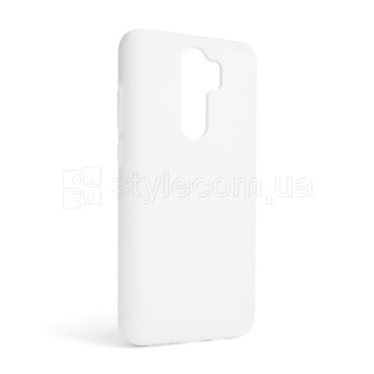 Чохол Full Silicone Case для Xiaomi Redmi Note 8 Pro white (09) (без логотипу)