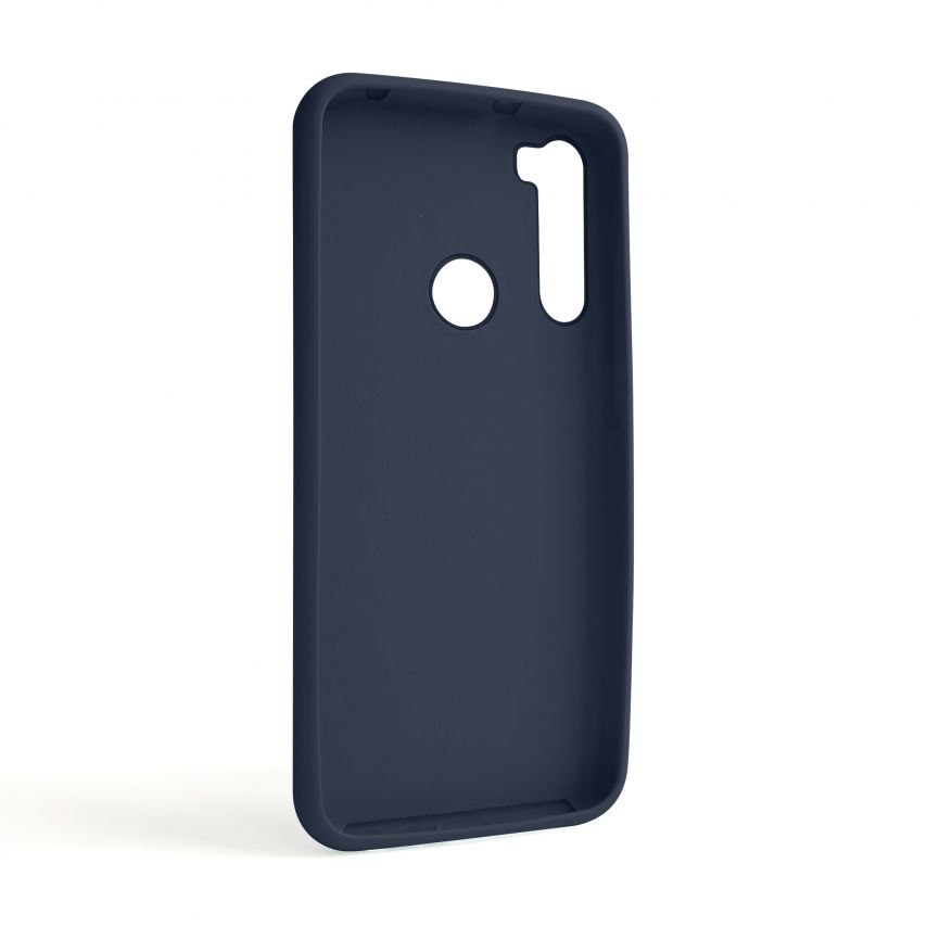 Чехол Full Silicone Case для Xiaomi Redmi Note 8T dark blue (08) (без логотипа)