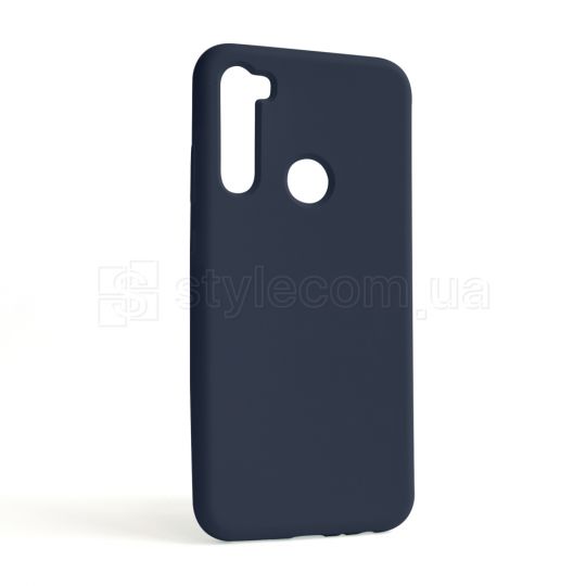 Чехол Full Silicone Case для Xiaomi Redmi Note 8T dark blue (08) (без логотипа)