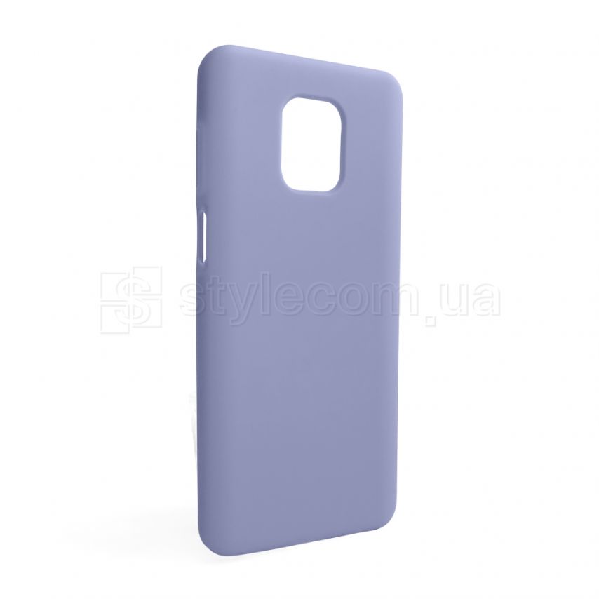 Чехол Full Silicone Case для Xiaomi Redmi Note 9 Pro elegant purple (26) (без логотипа)