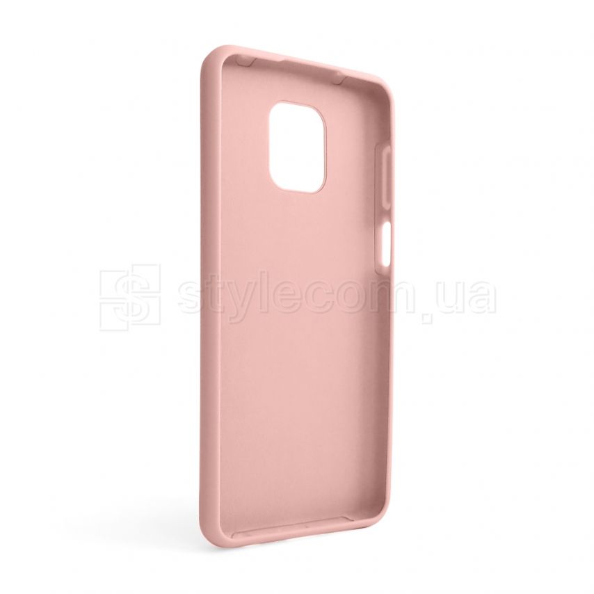 Чохол Full Silicone Case для Xiaomi Redmi Note 9 Pro light pink (12) (без логотипу)