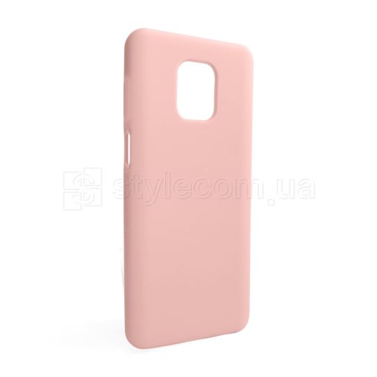 Чохол Full Silicone Case для Xiaomi Redmi Note 9 Pro light pink (12) (без логотипу)