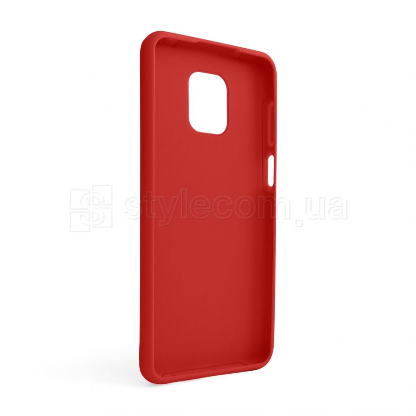 Чехол Full Silicone Case для Xiaomi Redmi Note 9 Pro red (14) (без логотипа)