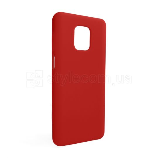 Чехол Full Silicone Case для Xiaomi Redmi Note 9 Pro red (14) (без логотипа)